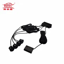 Sistema de Sensores de Estacionamiento LED de Accesorios Universales para Automóviles Delante y Detrás 8-Probe