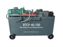 Máquina de Rosqueamento de Alta Velocidade Máquina de Corte de Rosca para Verga Máquina de Rosqueamento de Barra Btcp-40-100