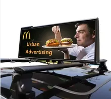 タクシーやライドシェア用の高解像度屋外LEDディスプレイスクリーン