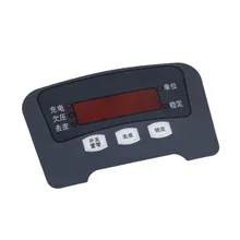 Adesivo de Controle de Membrana Personalizado Básico para Tela Sensível ao Toque, Sobreposição Gráfica de Acrílico para Painel Frontal em Superfície Estrutural