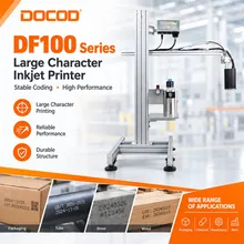 Codpad Df100 Impresora de Inyección de Tinta Industrial de Tinta Blanca Tipo Dod Máquina de Codificación por Lote de Caracteres Grandes para Cable y Tubo Codpad Df100 Impresora de Inyección de Tinta Industrial de Tinta Blanca Tipo Dod Máquina de Codificación por Lote de Caracteres Grandes para Cable y Tubo
