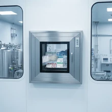 Caixa de Transferência Médica Segura para Procedimentos de Sala Limpa Otimizados