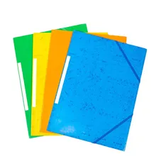 Kantong Folder Kertas Folder Ekspansi untuk Dokumen Folder Kustom dengan Tali Elastis