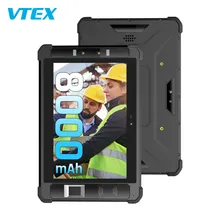 Vtex Android Tablet 8 İnç LCD Ekran 8000mAh SIM Kart TF Kart Yuvası NFC Poe RJ45 Su Geçirmez Dayanıklı Tablet PC