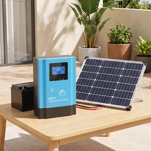Controlador de Carga Solar com Proteção contra Polaridade Reversa de Entrada PV Controlador MPPT para Inversor