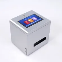 Statik Akıllı Otomatik Mürekkep Püskürtmeli Yazıcı 7'' Renkli Dokunmatik Ekran 600dpi Akıllı USB Qr Kod Üretim Tarih Etiketi Yazıcısı
