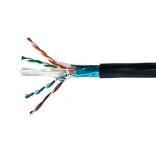 Kabel Data Jaringan UTP CAT6 Tembaga untuk Komunikasi Komputer Sistem Alarm
