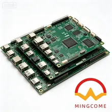 Bảng điều khiển giao diện bộ thu phát quang SFP bằng PCB linh hoạt cứng mini