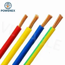 H07V2-R Yüksek Sıcaklık PVC İzoleli Sargılı İletken Bina Teli