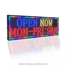 맞춤형 외부 빨간색 LED 디스플레이 패널 간판 광고판 LED 스크린 P10 빨간색 LED 모듈