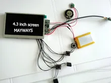 4.3 Inch Video Greeting Card Module