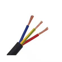 Câble de contrôle conducteur en cuivre avec isolation en PVC et gaine en silicone pour applications d'instrumentation informatique