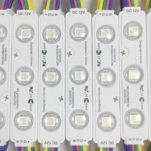 1.5W DC12V 5050 Su Geçirmez RGB LED Modülü IP65, LED Enjeksiyon Modülleri, Dükkan Afişi için LED İşareti