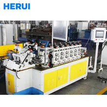 Automatische Stahlfelgenring-Herstellungsmaschine für Felgen-Rollformung