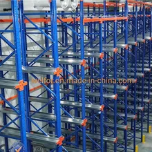 Sistemas de Estanterias de Armazenagem do Tipo Drive-in de Alta Qualidade com Alta Utilização do Espaço