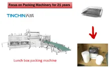 Tek Kullanımlık Plastik Kağıt Kap Kupa Öğle Yemeği Kutusu Tabak Konteyner Ambalaj Yapım Makinesi