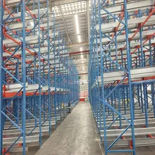 Giá đỡ pallet tương thích với xe đẩy, giá đỡ lưu trữ nặng, giá đỡ xe đẩy tự động, giá đỡ kho bằng thép, giá đỡ kim loại