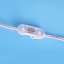 Module de publicité LED 2 Lumière 2835 Module de mise en valeur par moulage par injection