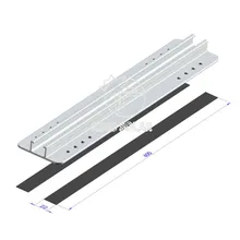 Sistema de Montaje Mini Rail para Paneles Solares en Tejados Inclinados