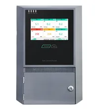 Nkyf Großes Farb-LCD-Display Steuerungspanel Intelligentes System Gasalarm-Controller Verbindung Festgasdetektoren