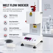 Automatische smeltstroomtestmachine voor kwaliteitscontrole van polymeren