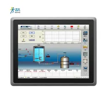 Senke 15' Tela Touch de Inch Tudo em Um Suporte Windows Linux Android Rk3288 Mini PC Industrial