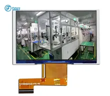 4.3" 800X480 IPS RGB 40 Pin 500 CD/M2 Módulo de Pantalla LCD TFT para Sistema de Control