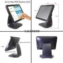 15 İnç Dokunmatik Ekran Terminali Restoran Hepsi Bir Arada POS Sistemi 15 İnç Dokunmatik Ekran Terminali Restoran Hepsi Bir Arada POS Sistemi