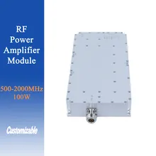 安定した出力 500-2000MHz 100W 高出力アンプモジュール 過電力保護機能付き