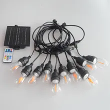 Fonction de télécommande lumière solaire à guirlande flamme