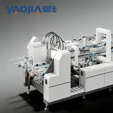 Machine de formation de boîtes à grande vitesse avec système entièrement servo, base de données mémoire, contrôle à distance et configuration rapide
