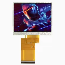 3.5 인치 제어 LCD TFT 컬러 화면 디스플레이 내장 고해상도 안정적인 넓은 전압 터치 모듈