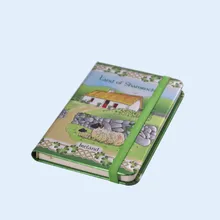 Quaderno con copertina rigida, stampa a colori, dimensioni e motivo personalizzati, uso quotidiano
