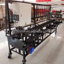 Otomatik Bilgisayar Endüstriyel Bambudan Kamış Halı Dokuma Örgü Perde Makinesi Kamış Yapma Dokuma Makinesi