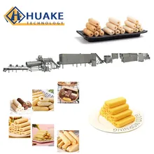 Sandwich Rijstcracker Productielijn Kern Gevuld Gepofte Rijst Snack Maakmachine Sandwich Rijstcracker Productielijn Kern Gevuld Gepofte Rijst Snack Maakmachine