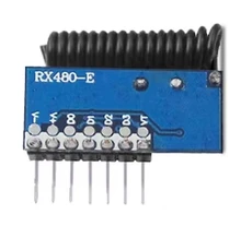 433MHz ワイヤレスデコーディングスーパーヘテロダインおよび受信モジュール 4 チャンネル出力モジュール