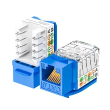 UTP CAT6 Keystone-Buchse RJ45 90 Grad Verkabelungsnetzwerkmodul