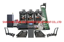Máy thử nghiệm nén và bảo dưỡng khối bê tông với hệ thống cánh tay robot thông minh