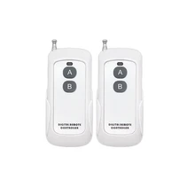 Controle Remoto Inteligente Sem Fio de Dois Botões para Lâmpada LED