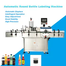 Mejor máquina de etiquetado automático con impresora de etiquetas codificadora, máquina de etiquetas para botellas redondas, máquina de impresora de etiquetas para pequeñas empresas