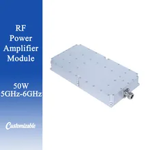 5000-6000MHz 50W وحدة RF وحدة الطائرة وحدة مضخم الطاقة لأنظمة الأمان