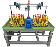 39 Spindel-Zwirnmaschine, Seilherstellungsmaschine für dekorative Textilbänder