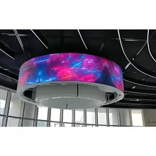 P1.86 LED-Modul maßgeschneiderte Paneele flexible LED-Modular RGB-Bildschirm LED-Anzeige weiche Video-Wand P1.86 LED-Modul maßgeschneiderte Paneele flexible LED-Modular RGB-Bildschirm LED-Anzeige weiche Video-Wand