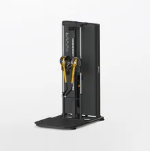 Máquina de Pulldown Super Dual Carregada com Placa Multifuncional Universal Estável e Robusta com Assento