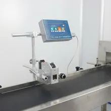 T110 Mesin Pencetak Digital Kecepatan Tinggi Otomatis Inkjet untuk Kode Karton