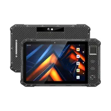 Lector de huellas dactilares industrial escáner de iris Utab R801 computadora tablet Android computadora tablet 8.0 pulgadas computadora tablet 4G computadora tablet resistente NFC
