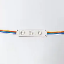 12V DC RGB LED Modul 0.72W 20PCS String anpassbare Werbeleuchte IP65 Bewertung farbenfrohe LED Beleuchtung