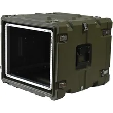 19 Estuche de montaje en rack de pulgadas 8u Estuche de vuelo de plástico duro a prueba de golpes 19 Estuche de montaje en rack de pulgadas 8u Estuche de vuelo de plástico duro a prueba de golpes