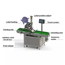 Vollautomatische Etikettiermaschine Flachetikettiermaschine Etikettendruckmaschine Vollautomatische Etikettiermaschine Flachetikettiermaschine Etikettendruckmaschine