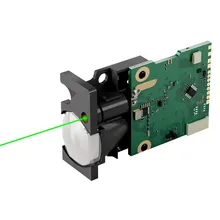 Sensore ottico di distanza diffusa per modulo di misurazione laser verde per esterni da 100 m. Con protocollo RS232
